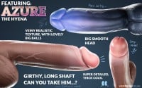 Weredog Azure Dildo Signature Small