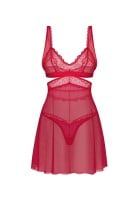 Obsessive Cupide Desir Babydoll and Thong Set