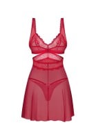 Obsessive Cupide Desir Babydoll and Thong Set