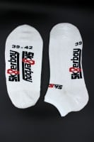 Sk8erboy Sneaker Socks White