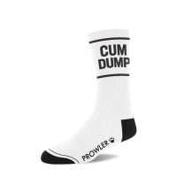 Prowler Red Cum Dump Socks White