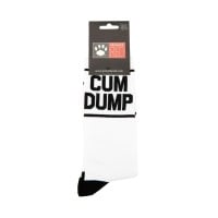 Prowler Red Cum Dump Socks White