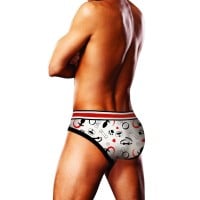 Prowler Puppie Brief Black White