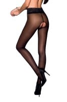 Passion TI OPEN 008 Stockings Black