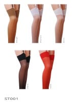 Passion ST001 17 DEN Stocking White