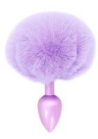 ToyJoy Happiness Enchanting Bunnytail Butt Plug Pink