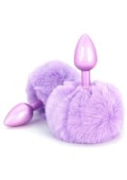 ToyJoy Happiness Enchanting Bunnytail Butt Plug Pink