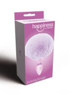 ToyJoy Happiness Enchanting Bunnytail Butt Plug Pink