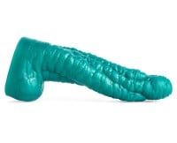 Erotixxx Toys Sea Monster Dildo Metallic Green 40% S