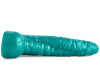 Erotixxx Toys Sea Monster Dildo Metallic Green 40% S