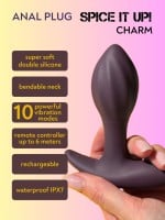 Lola Games Spice It Up Charm Vibrating Butt Plug