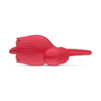 Teazers Rose Vibrator with Thrusting Dildo