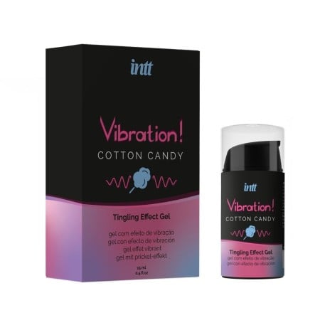 Intt Vibration! Cotton Candy Liquid Vibrator 15 ml