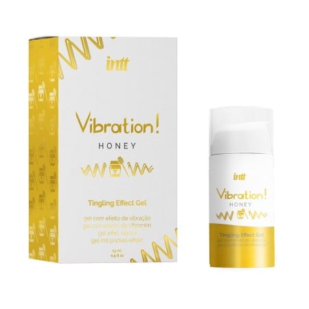 Tekutý vibrátor Intt Vibration! Honey 15 ml