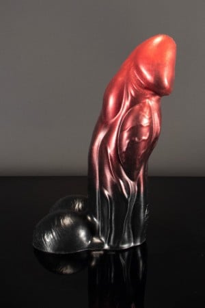 Twisted Beast Bael Dildo Demon Blood (Ombre) Small