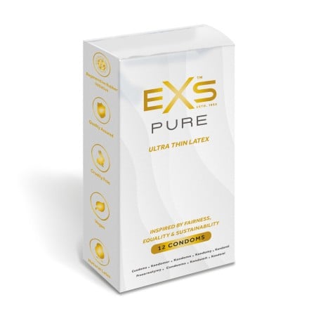Kondómy EXS Pure 12 ks