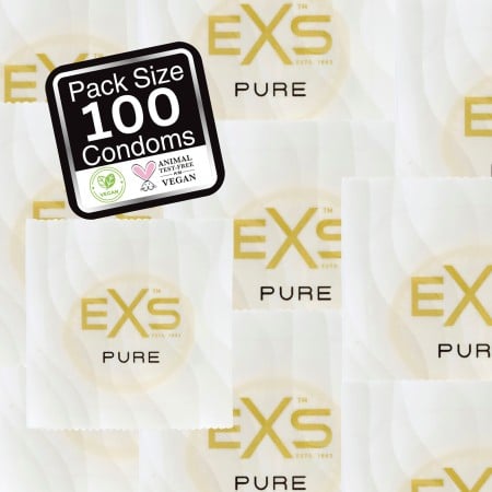 Kondómy EXS Pure 100 ks