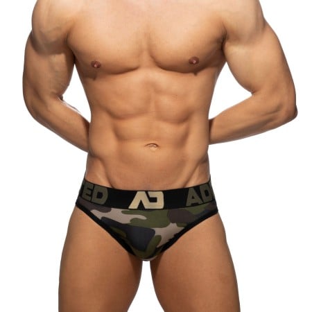 Slipy Addicted AD1300 Seamless Camo Brief maskáčové