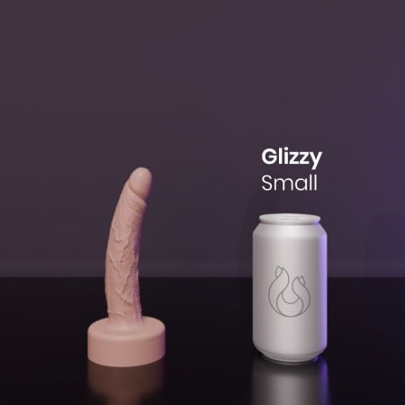 Erotixxx Toys Glizzy Dildo Pale Flesh 75% S