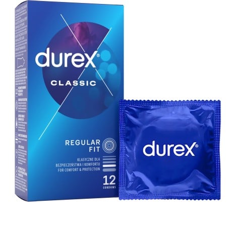 Durex Classic Condoms 12 Pack