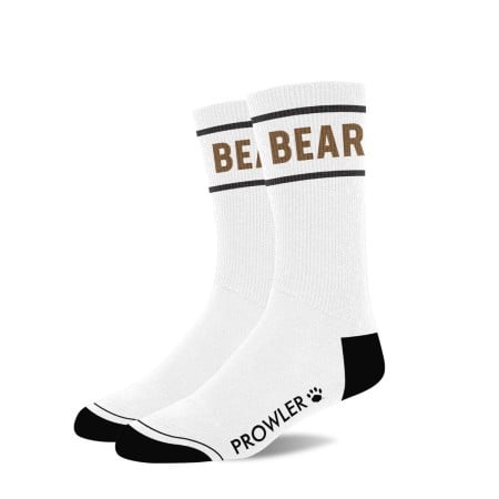 Prowler Red Bear Socks White