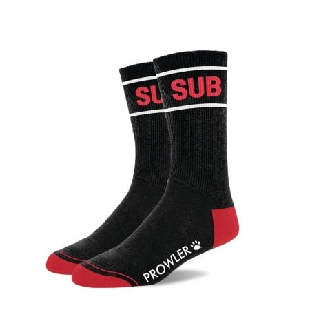 Prowler Red Sub Socks Black