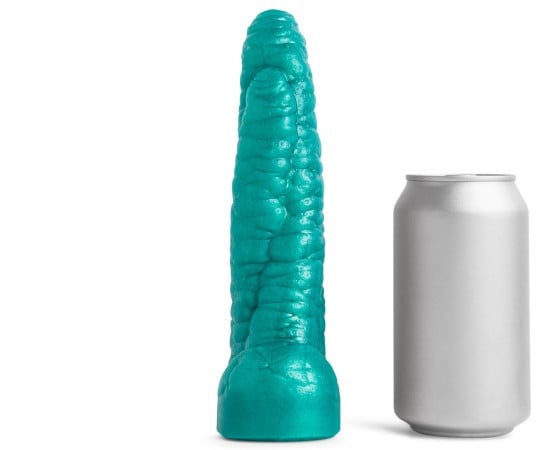 Erotixxx Toys Sea Monster Dildo Metallic Green 40% S