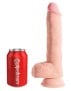 King Cock Plus 10″ Triple Density Fat Realistic Dildo with Balls