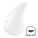 Satisfyer Dew Drop Lay-on Vibrator White