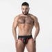 Jocksy Locker Gear LK0126 Punch Hole Jock Brief červené