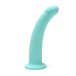 Me You Us 7″ Curved Silicone Dildo Aqua