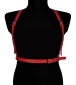 Karess Melisa Leather Women’s Harness Red