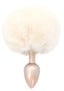 ToyJoy Happiness Enchanting Bunnytail Butt Plug White