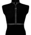 Karess Blanca Leather Women’s Harness Black